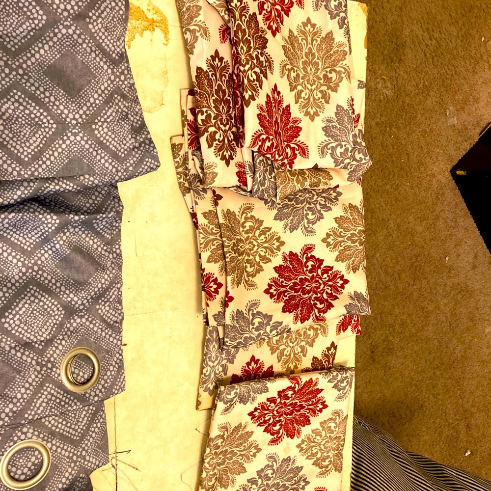 8 brand new panels of curtains